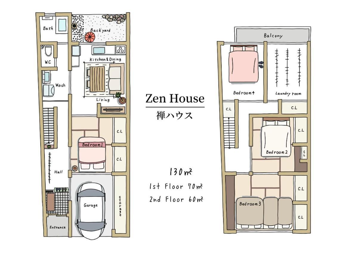 Willa Zen House Takayama  Zewnętrze zdjęcie